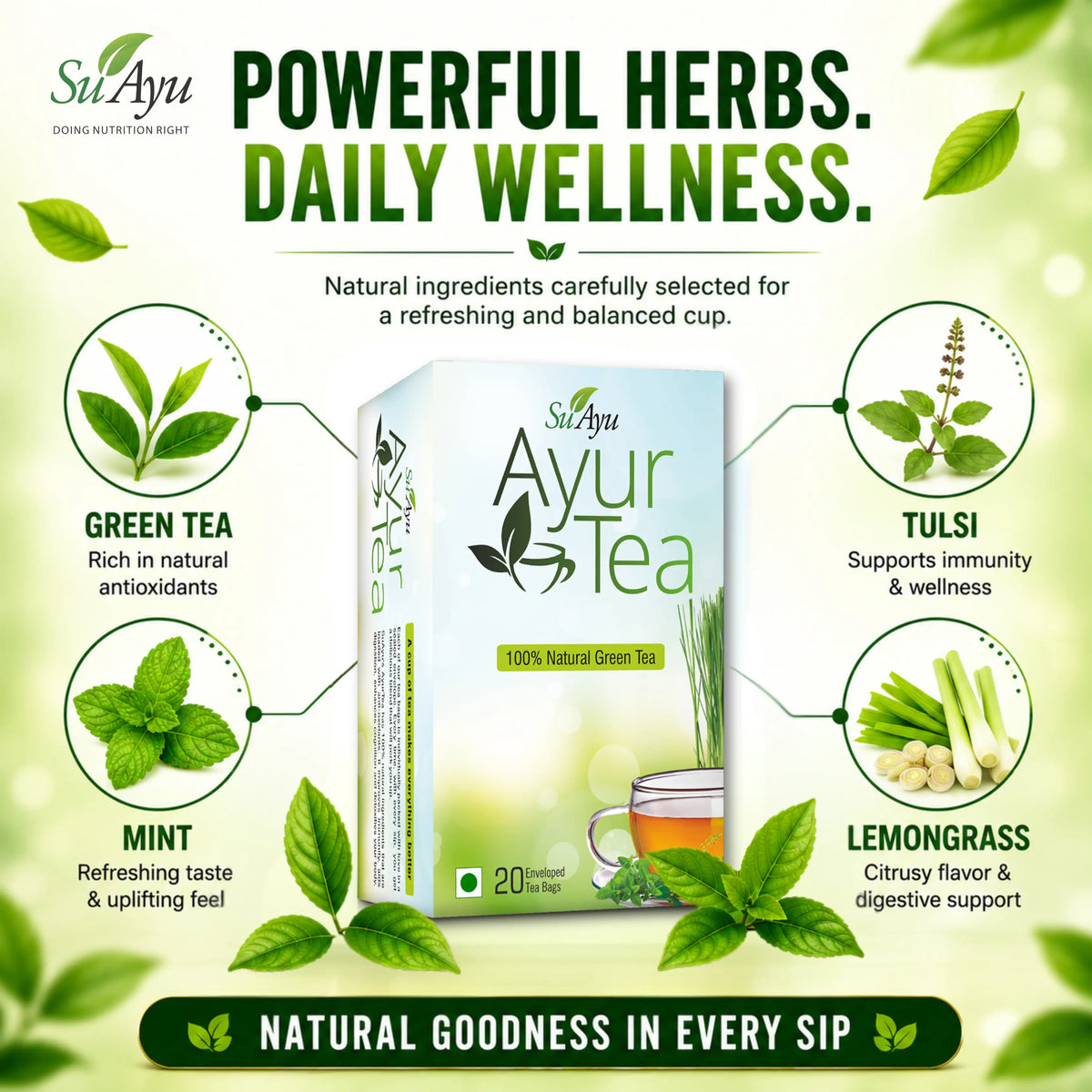 Ayur Tea 1 + 1 FREE