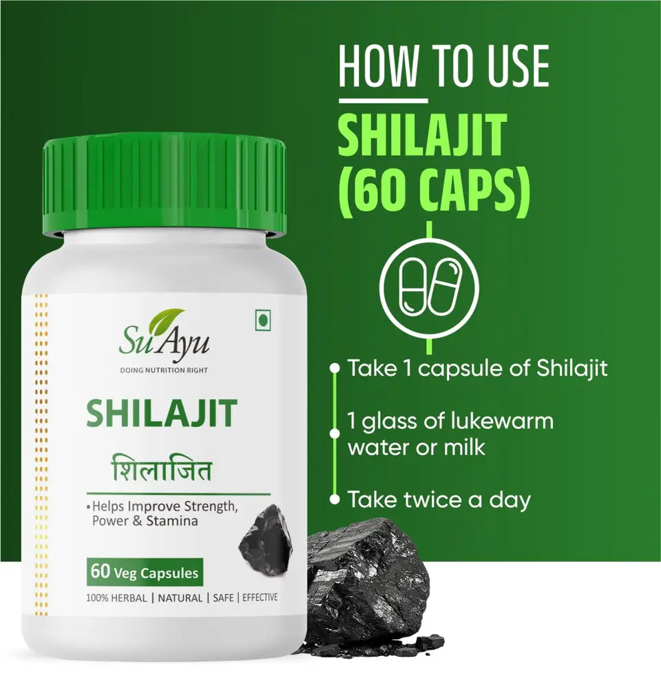 VigorAid + Shilajit Combo