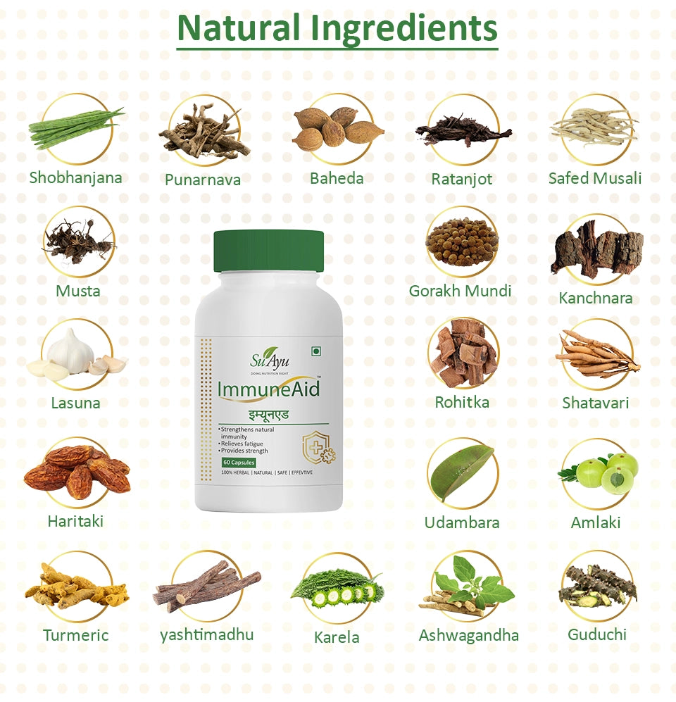 ImmuneAid Capsules 2 Months Combo - SuAyu