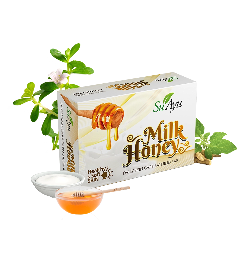 Milk Honey Soap (Pack of 3) - SuAyu