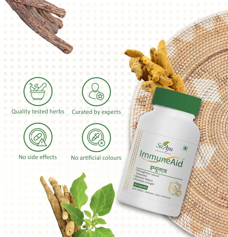 ImmuneAid Capsules 2 Months Combo - SuAyu