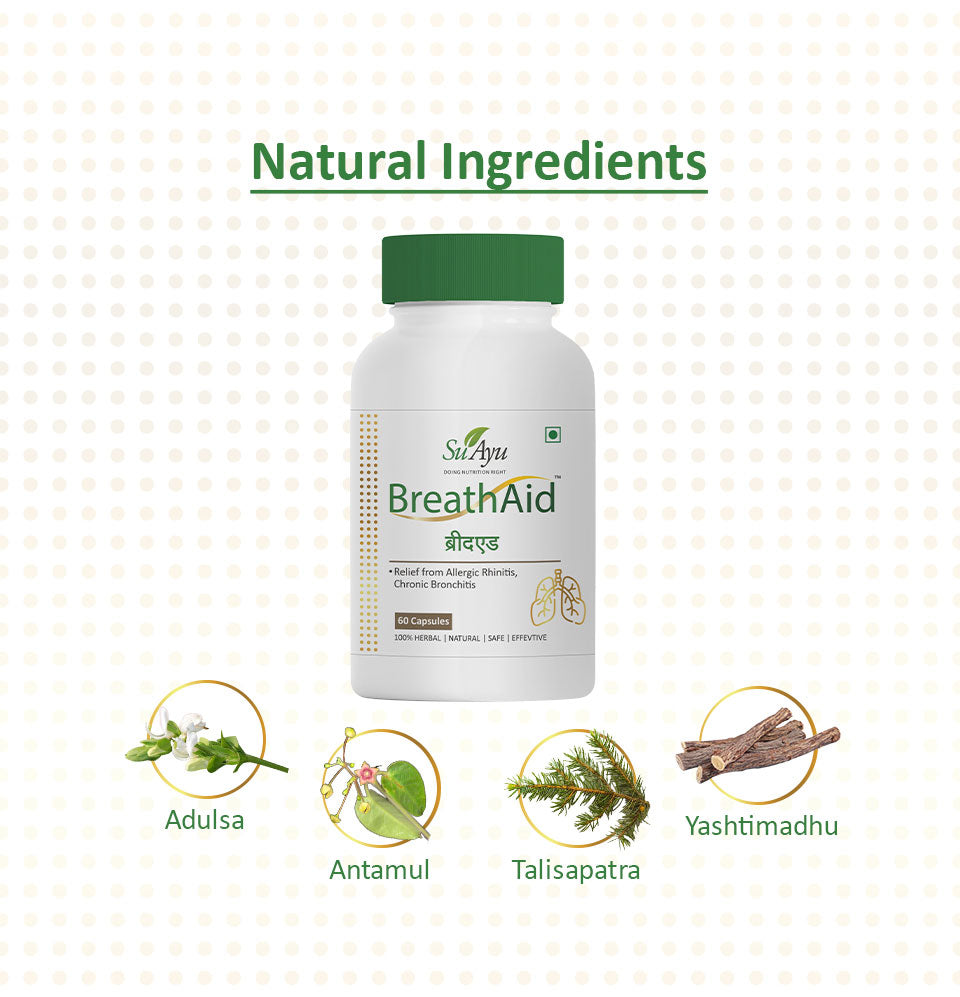 BreathAid Capsules 2 Months Combo - SuAyu