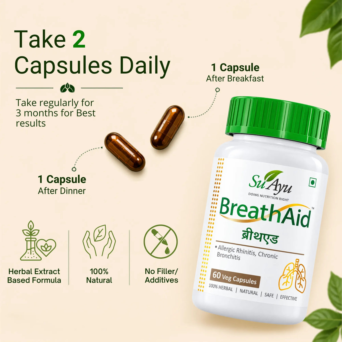 BreathAid Capsules (Pack of 2)