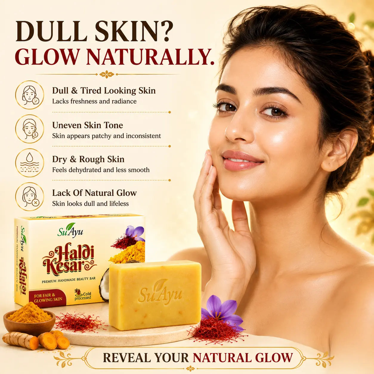Haldi Kesar Soap