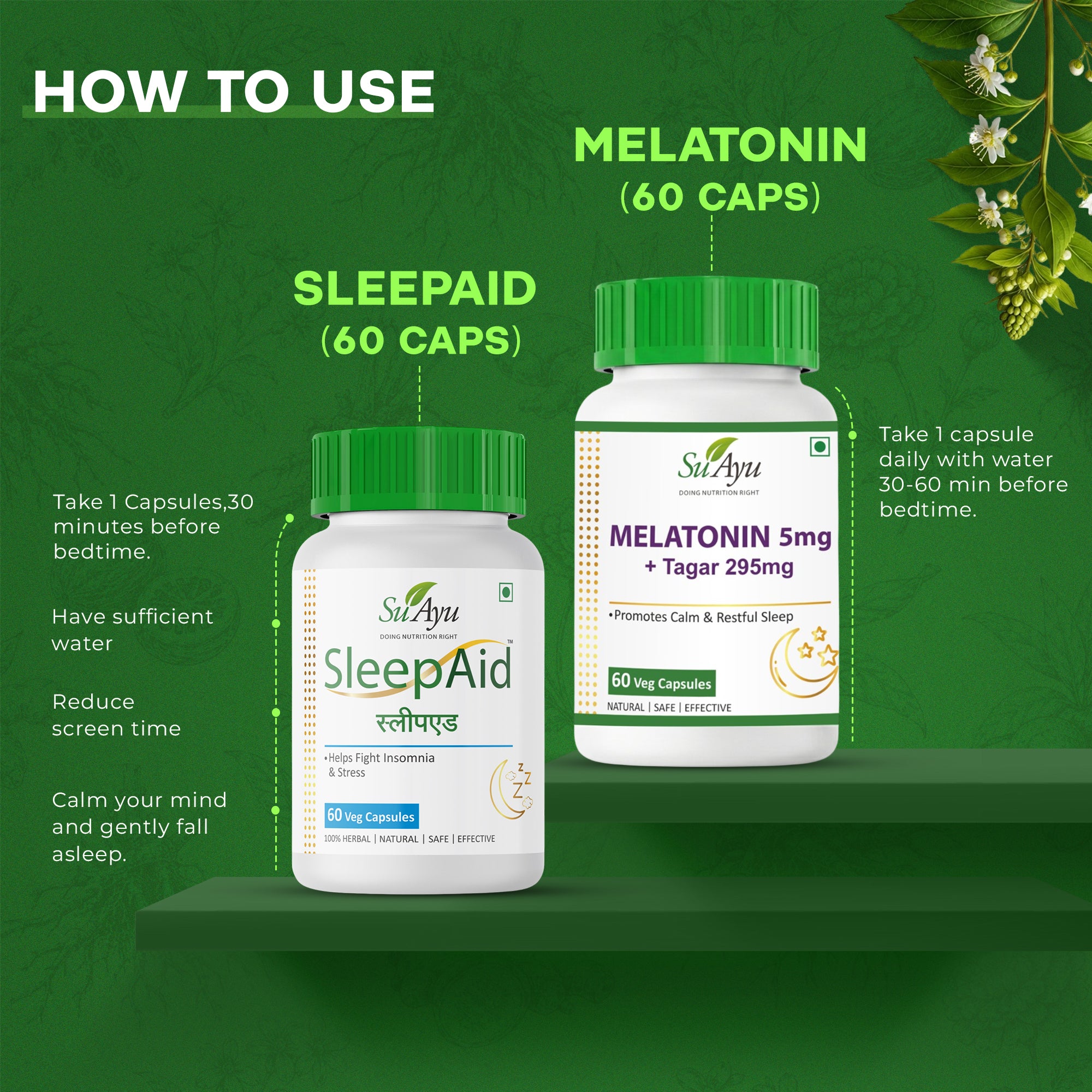 Melatonin+Tagar + SleepAid