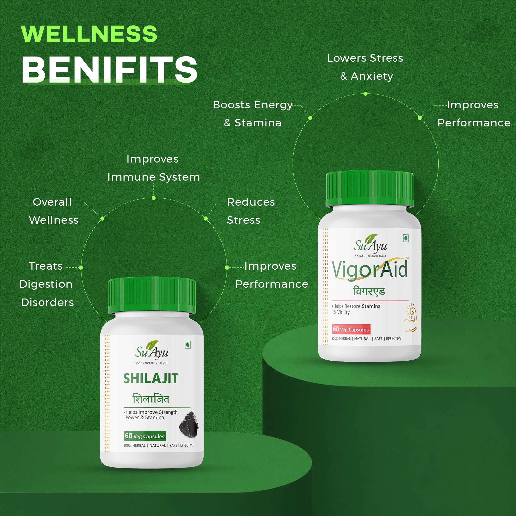 VigorAid + Shilajit Combo