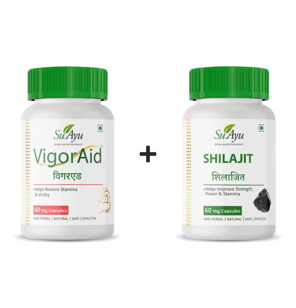 VigorAid + Shilajit Combo