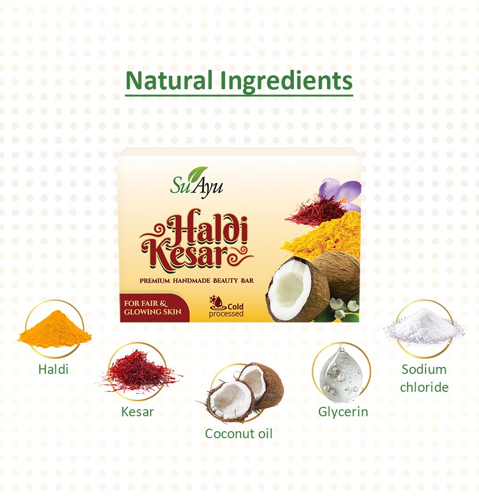 Haldi Kesar Soap - SuAyu
